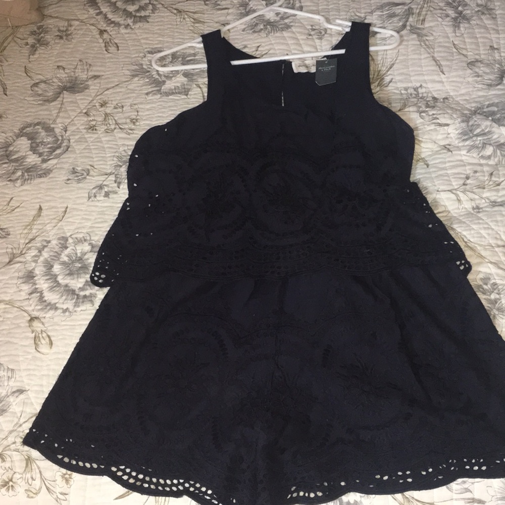 Abercrombie & Fitch Detailed Romper